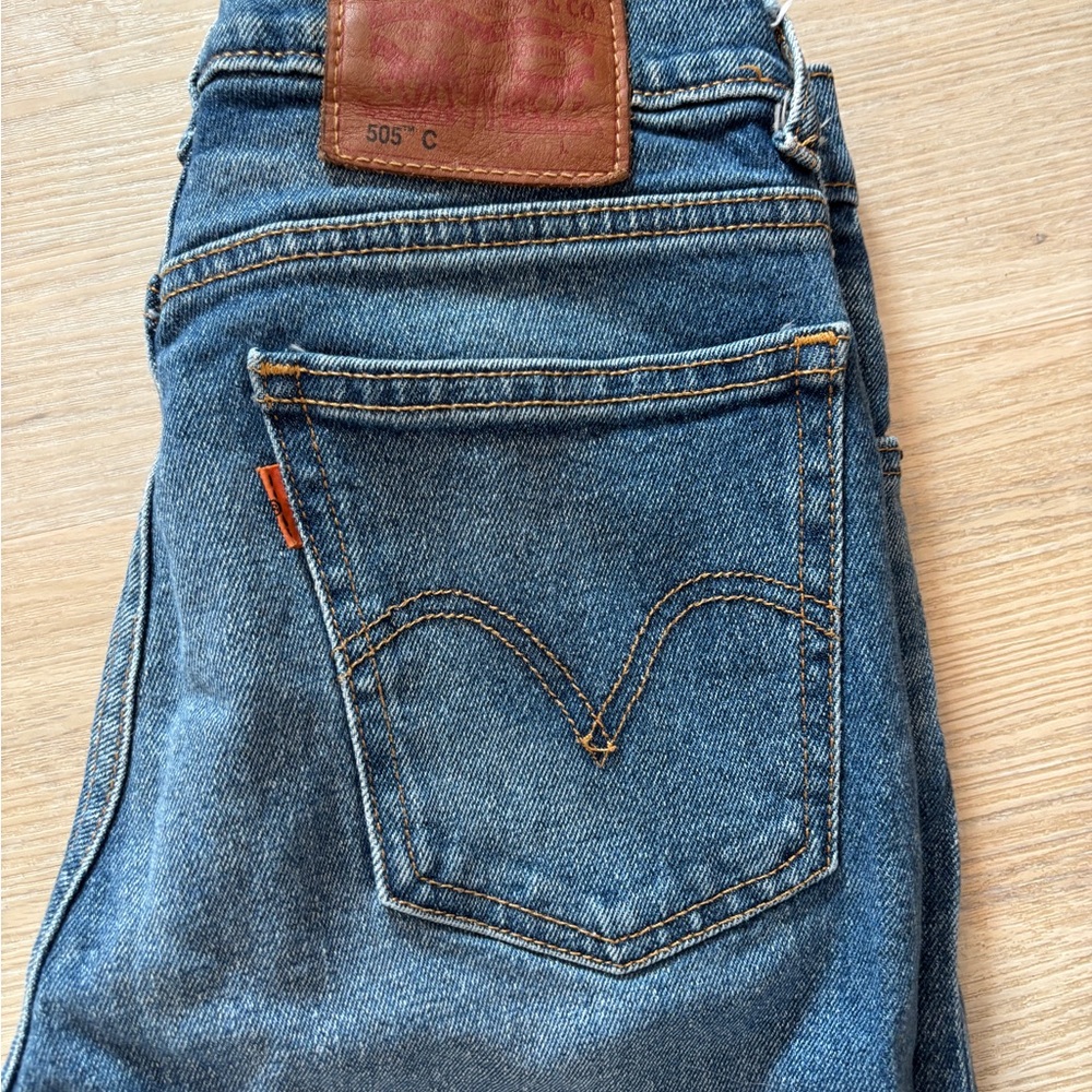 Vintage Levi's Classic Orange Tab Denim Jeans. Size 27 - Picture 2 of 11